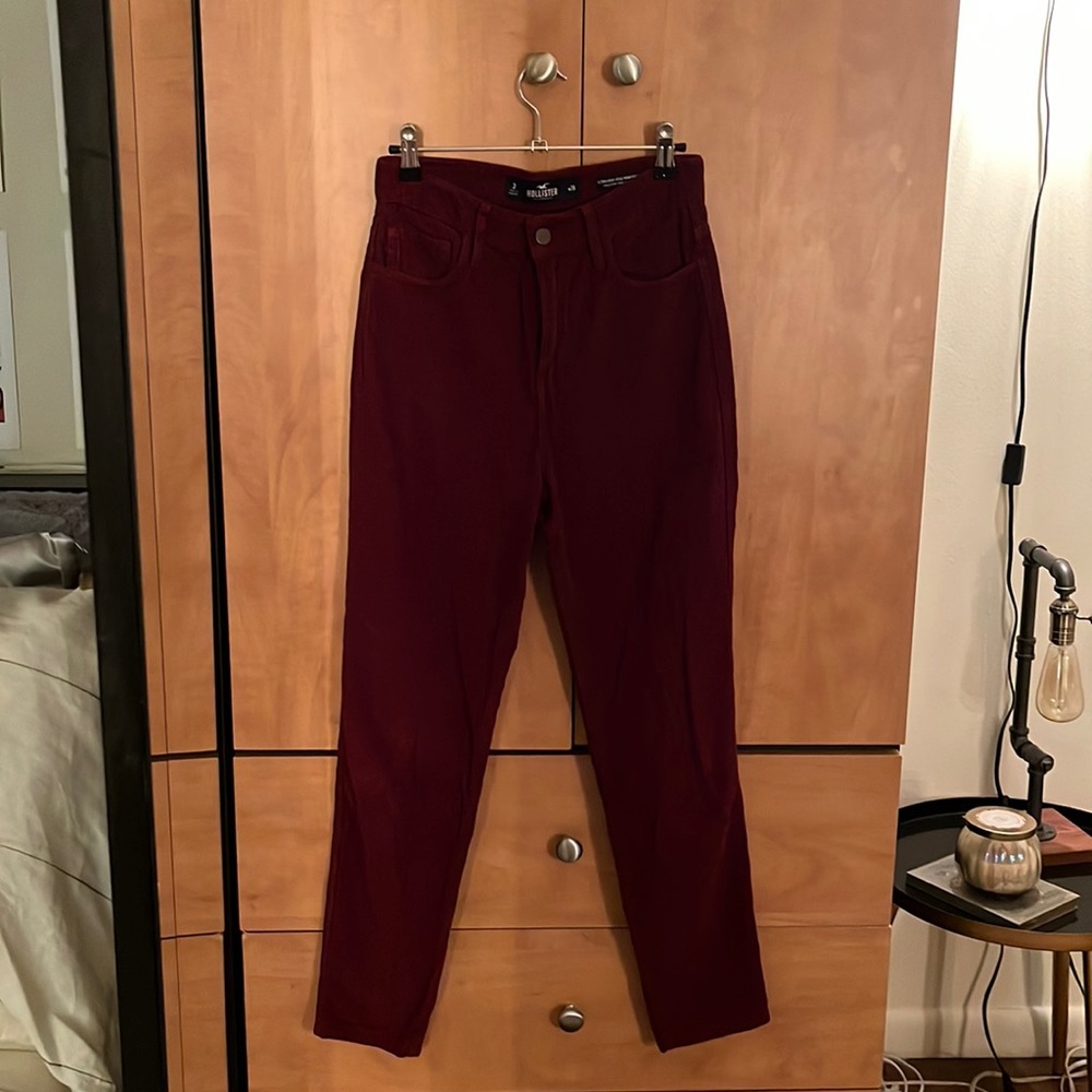 Hollister corduroy mom pants